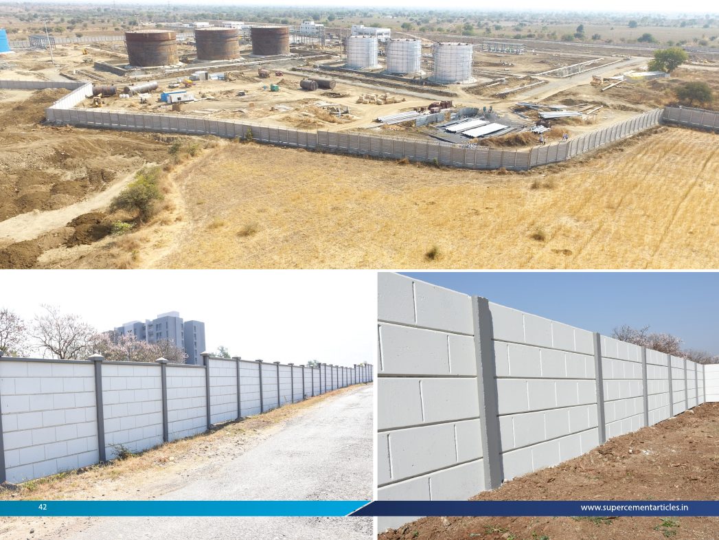 Prestress Precast Boundary Wall - Large-site and infrastructure boundary applications