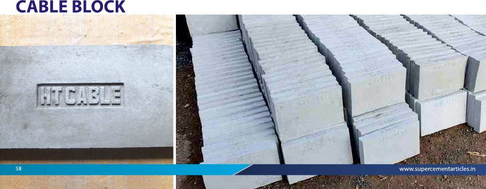 Precast Cable Block catalogue reference