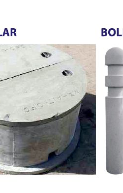 RCC Bollard catalogue reference