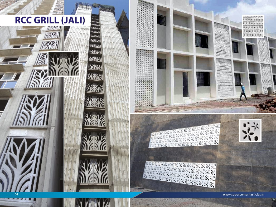RCC Grill (Jali) catalogue reference