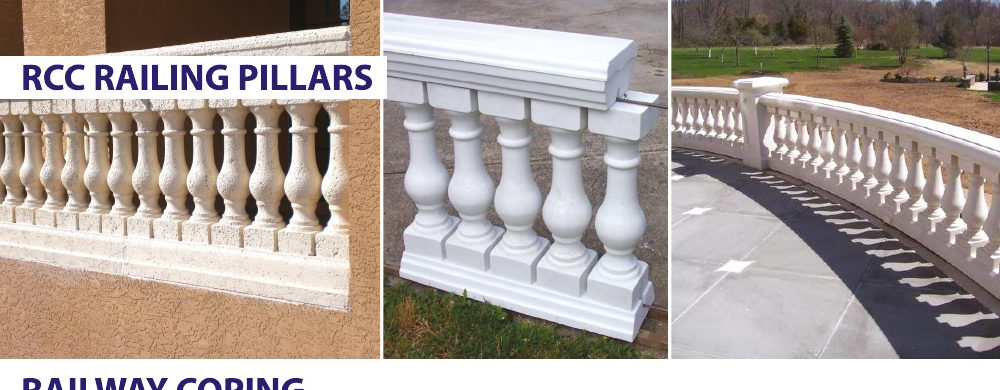 RCC Railing Pillars catalogue reference
